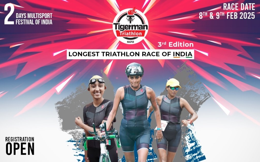 Tigerman Tigerman Triathlon and Duathlon 2025 8th and 9th Feb 2025 At Nagpur ...